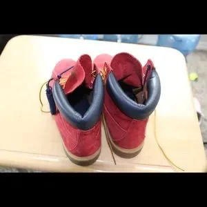 Cam Houston: Red Timberland Boots Houston Rocket Men main image 3